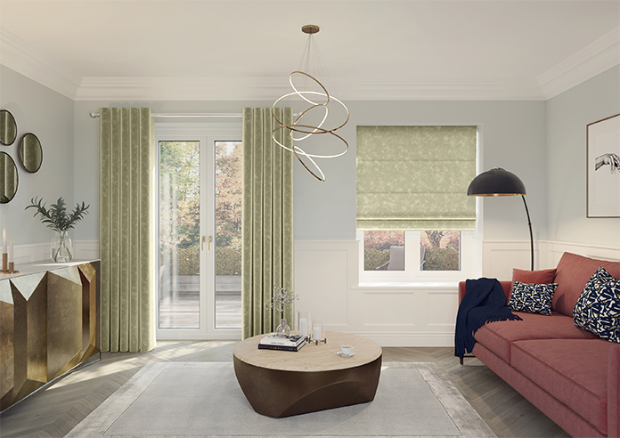 Caen Chenille, Soft Cream - Made to Measure Curtains - Image 14